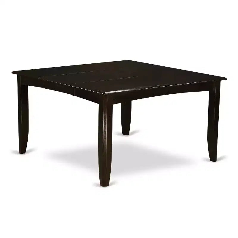 Ensemble de salle à manger HomeStock Belmont – Table à manger avec rallonge et chaises de cuisine, Cappuccino