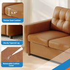 Canapé d'angle 115 places avec console centrale, porte-gobelets, coussins capitonnés et pochette de rangement, grand canapé 4 places pour appartement, salon