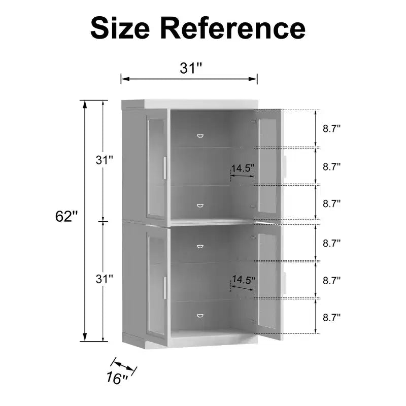 Dovelina 45 Meubles de Rangement Multifonctions, Meuble TV avec Rangement