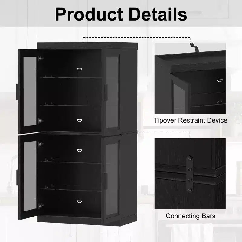 Dovelina 45 Meubles de Rangement Multifonctions, Meuble TV avec Rangement