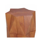 HomeRoots 24 Table d'appoint en bois massif marron