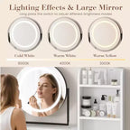 Coiffeuse réglable avec miroir rotatif et étagères de rangement, 2 tiroirs et tabouret, pour chambre, dressing