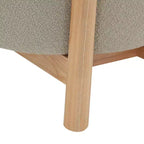 Fauteuil d'appoint Edwardina Boucle - SFV5112 - Taupe/Naturel - Safavieh Couture