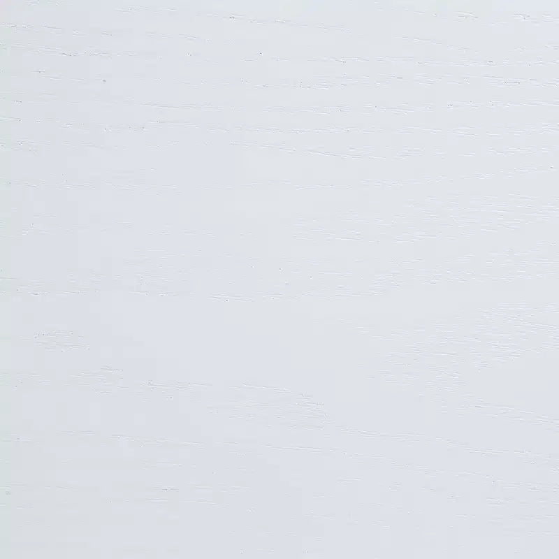 HomeStock Table d'appoint ronde en bois de 59 cm de haut, couleur blanche, 1 pièce