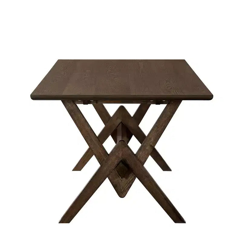 Table à manger en bois Eleanor Farmhouse 63 de Christopher Knight Home avec base en V double