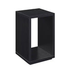 HomeStock Belmont Minimalist End Table with Spacious Top and Lower Shelf, Sleek Design and Durable Woodgrain Finish for Home Decor