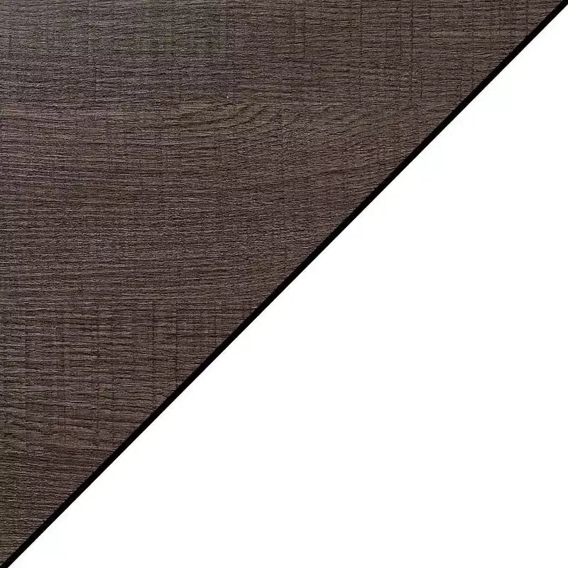 Table d'appoint Belmont HomeStock avec plateau lisse et deux étagères, construction en MDF, table d'appoint de style transitoire pour la décoration du salon ou de la chambre à coucher