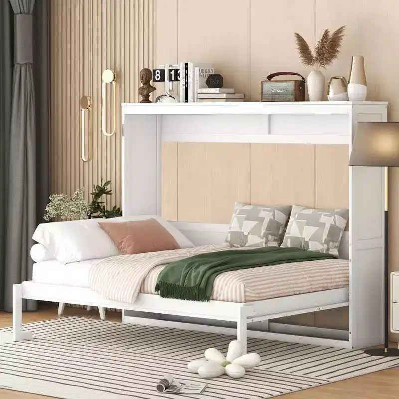 Lit escamotable convertible Polibi gain de place