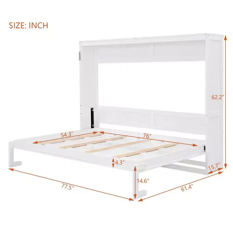 Lit escamotable convertible Polibi gain de place
