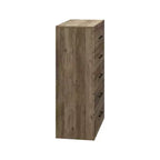 Commode Galano Hamsper 5 tiroirs (verrouillage) - Chêne noueux