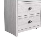 Commode 6 tiroirs Galano Geodarno (Verrouillage) - Chêne gris poussiéreux