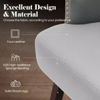 Crestlive Products Lot de 2 tabourets de bar de 30 pouces avec dossier, tabourets hauts pivotants confortables