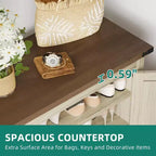 Meuble à chaussures Balconera 6 niveaux, étagère à chaussures en bois avec étagères réglables pour couloir