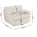 Fauteuil pivotant entièrement compressif Whisen