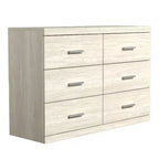 Commode Galano Carmelo 6 tiroirs (Interlock) - Travertin