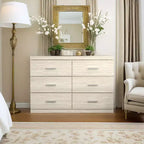 Commode Galano Carmelo 6 tiroirs (Interlock) - Travertin