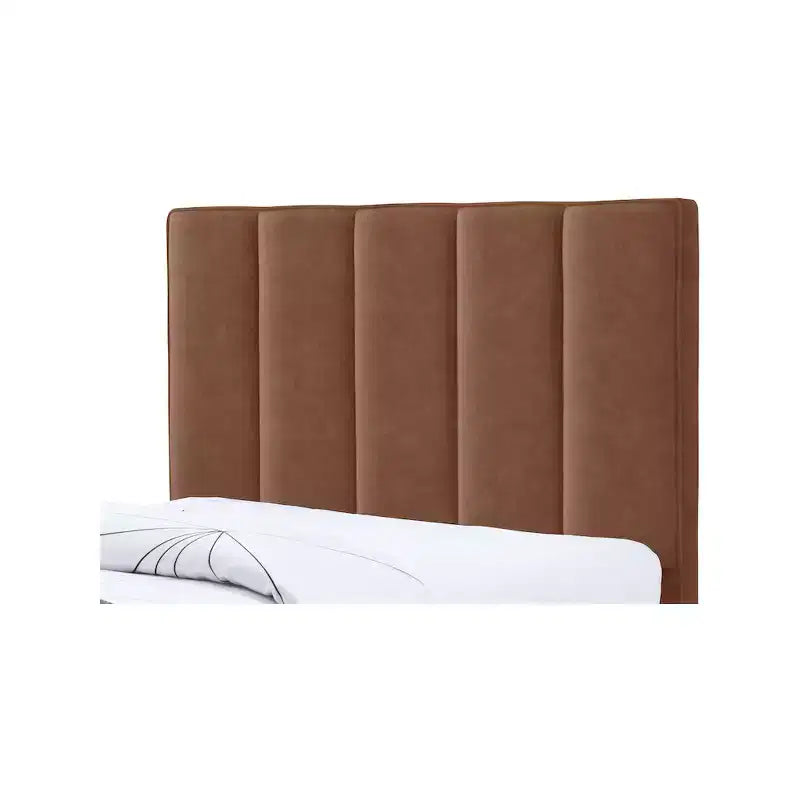 Lit gigogne double en similicuir Hudson de Meridian Furniture