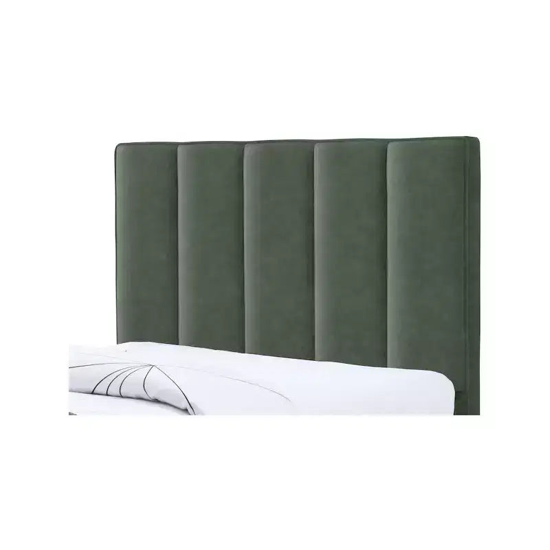 Lit gigogne double en similicuir Hudson de Meridian Furniture