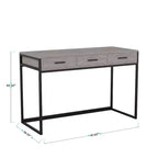 Bureau Martha Stewart Ollie avec 3 tiroirs