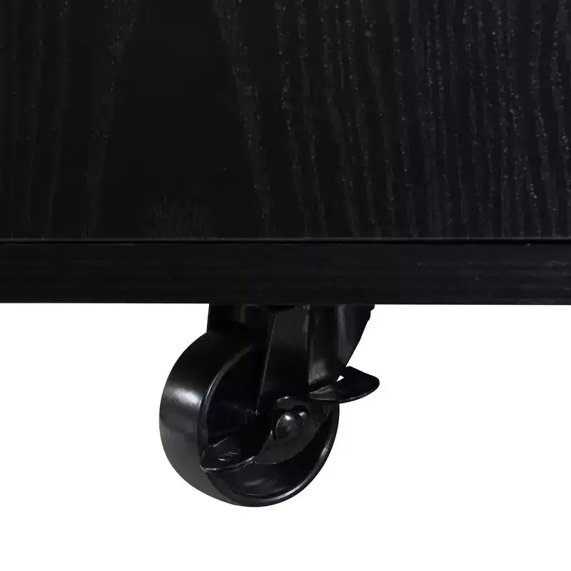 Zeus & Ruta Table Basse Relevable Multifonctionnelle Moderne avec Rangement Caché, 4 Tabourets et Roulettes, Parfaite pour les Espaces de Vie Modernes