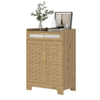 Meuble bas de bar à café Okak, buffet de rangement avec tiroir et étagère réglable, meuble d'appoint pour cuisine, salle à manger, salle de bain, entrée