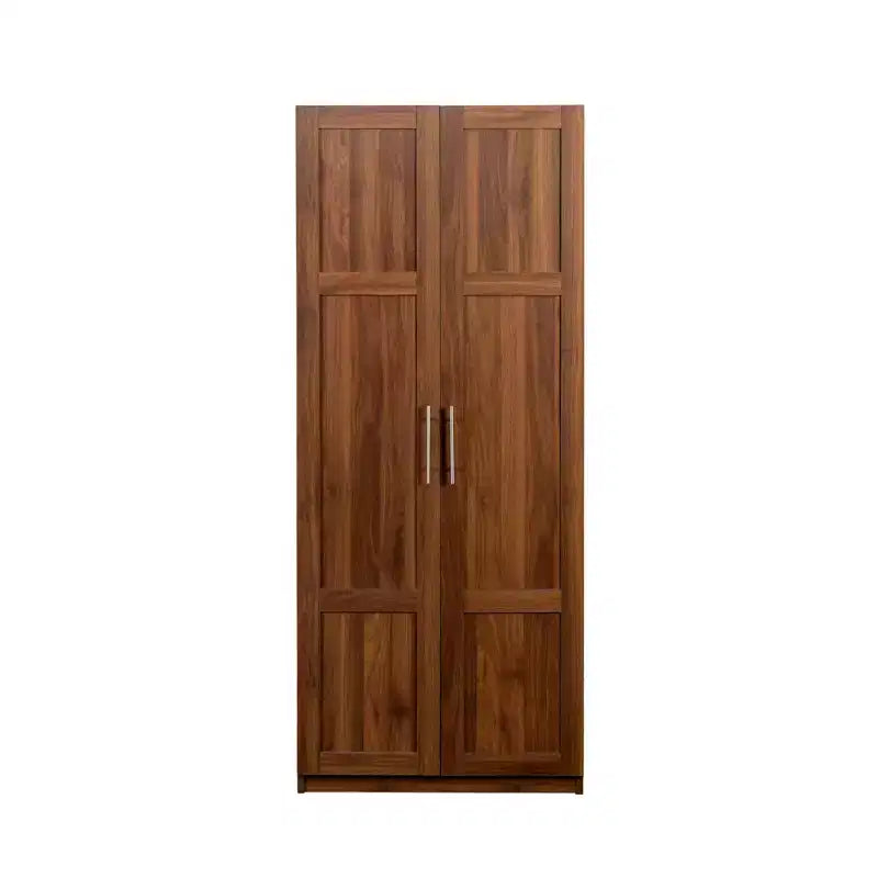 Meuble Haut Moderne Okak, Armoire de Rangement Autonome avec 2 Portes et 4 Étagères, Meuble de Rangement pour Salon, Salle à Manger, Cuisine