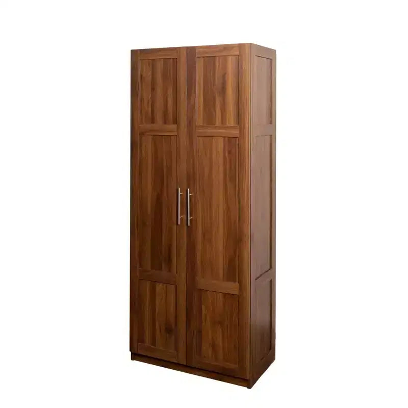 Meuble Haut Moderne Okak, Armoire de Rangement Autonome avec 2 Portes et 4 Étagères, Meuble de Rangement pour Salon, Salle à Manger, Cuisine