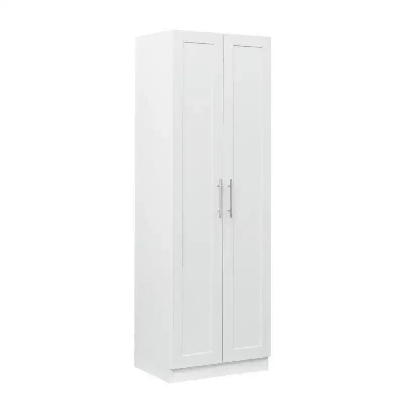 Meuble Haut Moderne Okak, Armoire de Rangement Autonome avec 2 Portes et 4 Étagères, Meuble de Rangement pour Salon, Salle à Manger, Cuisine