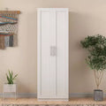Meuble Haut Moderne Okak, Armoire de Rangement Autonome avec 2 Portes et 4 Étagères, Meuble de Rangement pour Salon, Salle à Manger, Cuisine