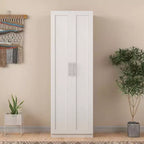 Meuble Haut Moderne Okak, Armoire de Rangement Autonome avec 2 Portes et 4 Étagères, Meuble de Rangement pour Salon, Salle à Manger, Cuisine
