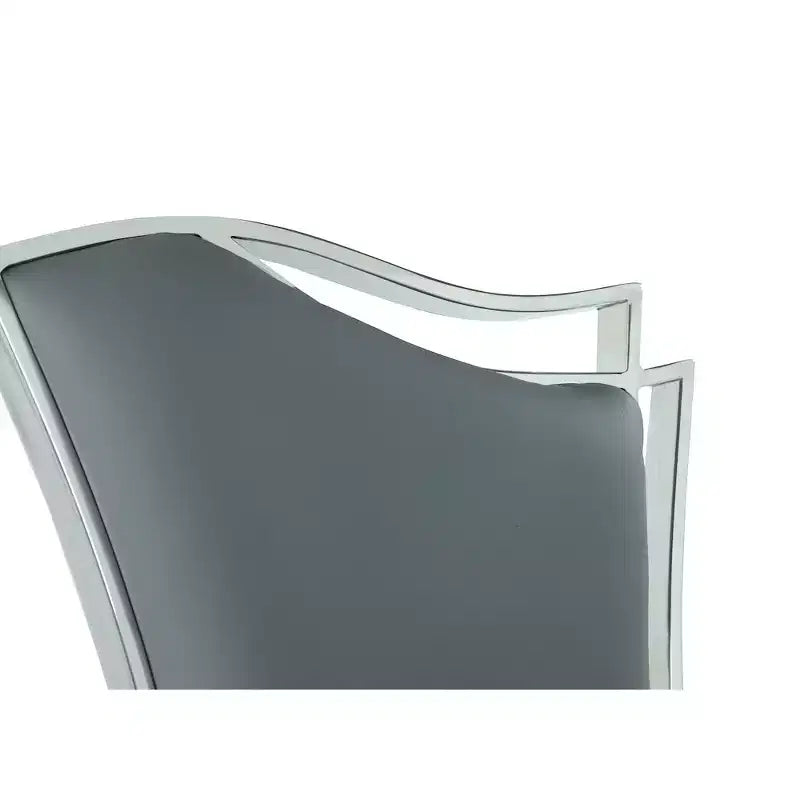 Chintaly Imports, tabouret de comptoir pivotant contemporain avec dossier design