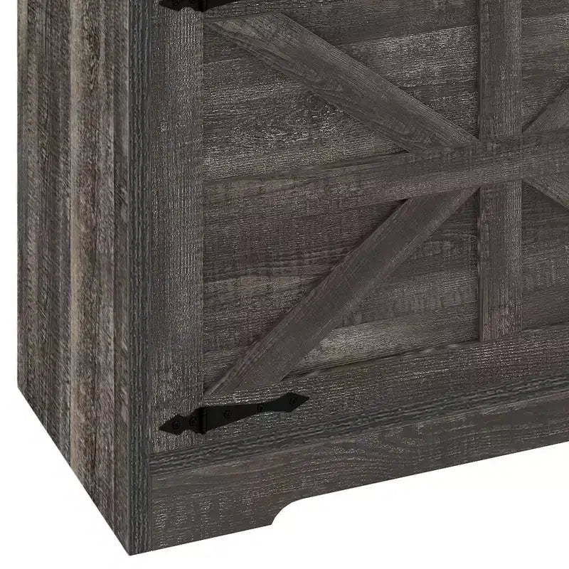 Banc de rangement pour chaussures Meuble à chaussures avec tiroir basculant et rangement à rabat Blanc ou Rustique foncé