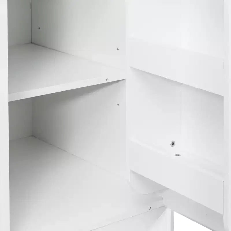Meuble de rangement AndMakers en bois blanc de 40 cm avec tiroirs