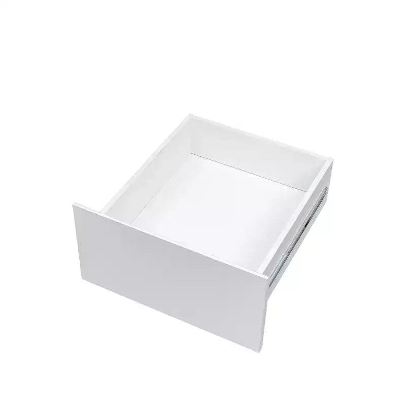 Meuble de rangement AndMakers en bois blanc de 40 cm avec tiroirs