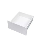 Meuble de rangement AndMakers en bois blanc de 40 cm avec tiroirs