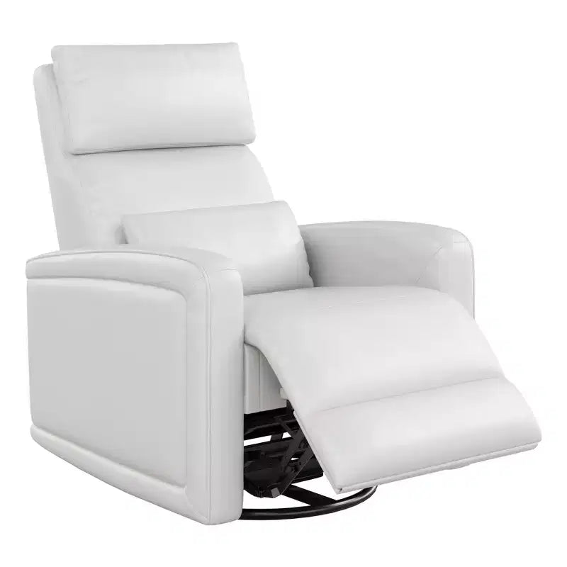 Fauteuil inclinable manuel, fauteuil à bascule pivotant à 360°, canapé simple avec dossier ergonomique, adapté au salon