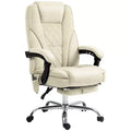 Chaise de Bureau Massante Okak avec 6 Points de Vibration, Chaise de Bureau Chauffante avec Dossier Inclinable et Hauteur Réglable, Chaise Pivotante pour Étude, Bureau