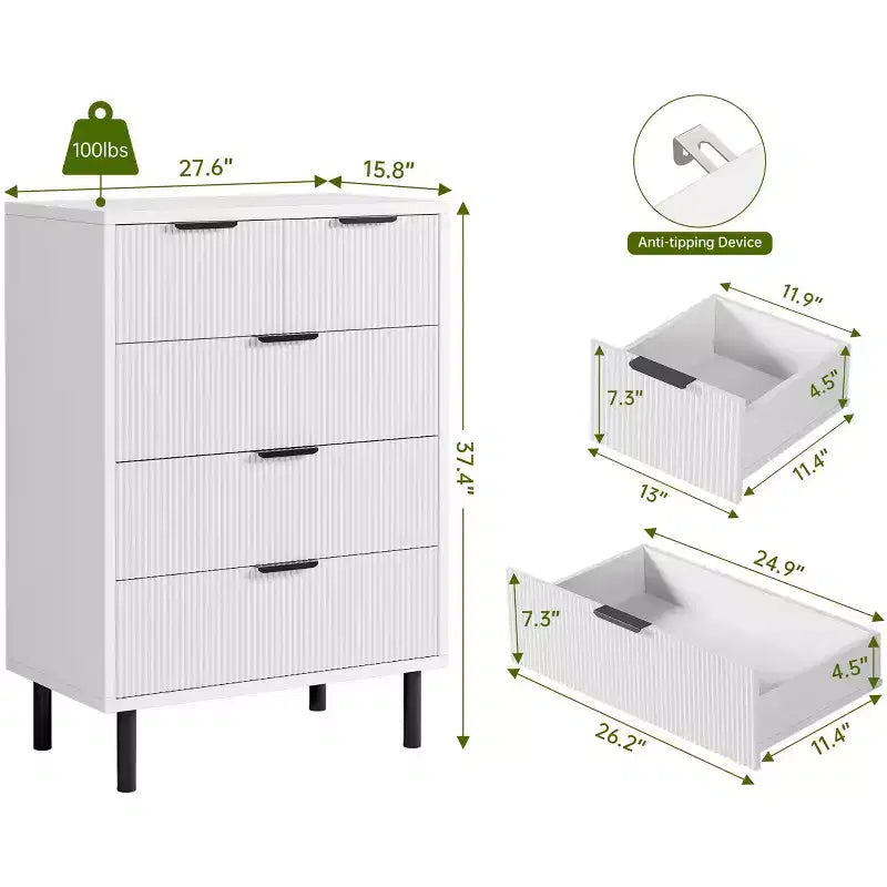 Commode 5 tiroirs, commode 5 tiroirs avec pieds en métal, chiffonnier haut, armoire de rangement en bois pour salon, couloir