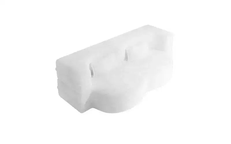 EHMKNP Canapé de sol moderne avec 2 oreillers, convertible en lit de repos rembourré en tissu Teddy, pour salon