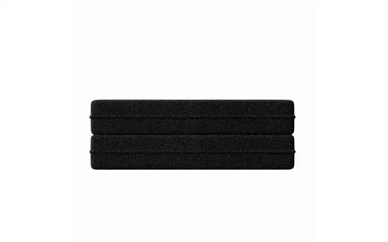 EHMKNP Canapé de sol moderne avec 2 oreillers, convertible en lit de repos rembourré en tissu Teddy, pour salon