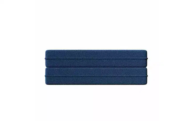 EHMKNP Canapé de sol moderne avec 2 oreillers, convertible en lit de repos rembourré en tissu Teddy, pour salon
