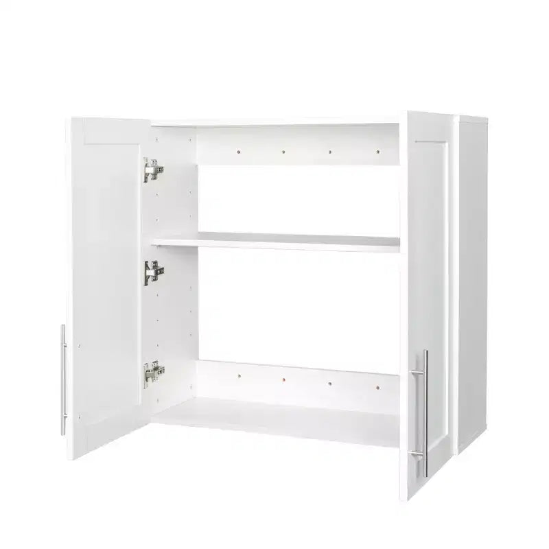 GDFStudio Silvain Armoire de rangement murale moderne empilable de 31,5 po avec 2 portes et 1 étagère réglable