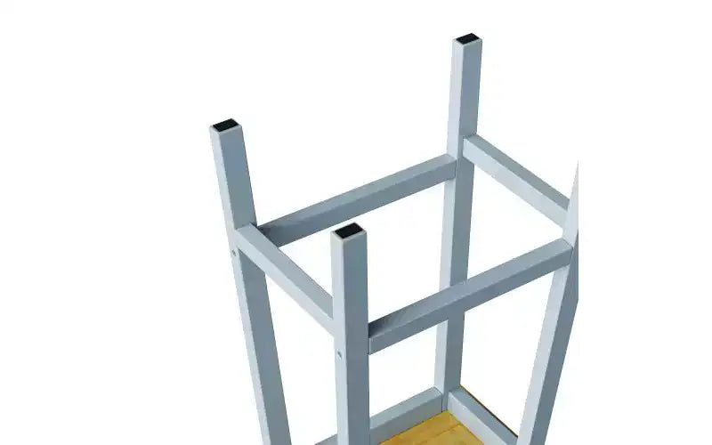 EHMKNP Lot de 2 chaises de bar de 65 cm de haut, tabourets de comptoir de cuisine avec repose-pieds, tabourets de ferme pour salle à manger, cuisine, comptoir