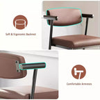 Lot de 2/4 tabourets de bar à hauteur de comptoir avec dossier et assise large rembourrée pour îlot de cuisine, montage facile