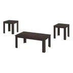 HomeRoots Set of Three 44 Oak Coffee Table