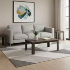 Lot de trois tables basses HomeRoots de 44 po en chêne
