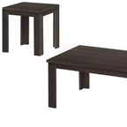 Lot de trois tables basses HomeRoots de 44 po en chêne