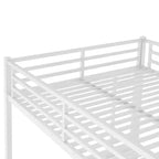 Bellemave Lits Superposés Queen sur Queen pour Adultes, Lits Superposés Robustes pour Adultes, Lit Superposé en Métal Taille Queen avec 2 Échelles, Silencieux, Blanc