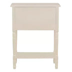 Bellemave Console étroite, Table de canapé fine avec trois tiroirs de rangement et étagère inférieure, Beige