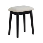 Coiffeuse de luxe Okak avec magnifique miroir et lumières, meuble de rangement avec tiroirs et tabouret, ensemble de coiffeuse princesse pour chambres à coucher
